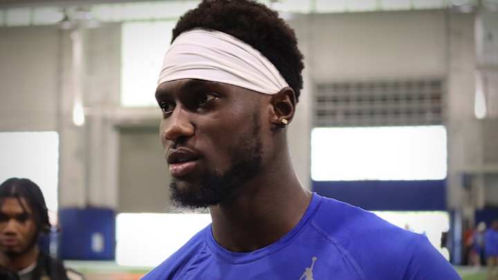 Kaiir Elam Continues to Boost NFL Draft Stock at Florida Gators Pro Day Kaiir Elam Continues to Boost NFL Draft Stock at Florida Gators Pro Day
