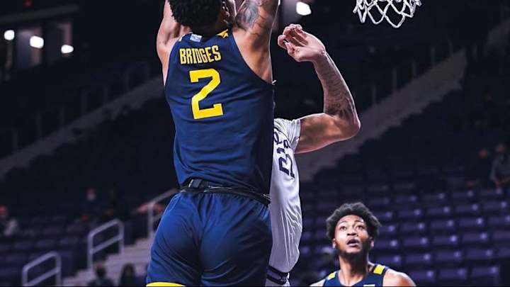 Former West Virginia small forward Jalen Bridges is expected to visit Michigan State