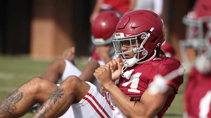 Scenes From Alabama Football Spring Practice No. 6