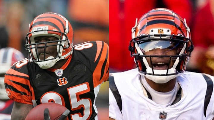 Look: Chad 'Ochocinco' Johnson Works Out With Ja'Marr Chase Look: Chad 'Ochocinco' Johnson Works Out With Ja'Marr Chase