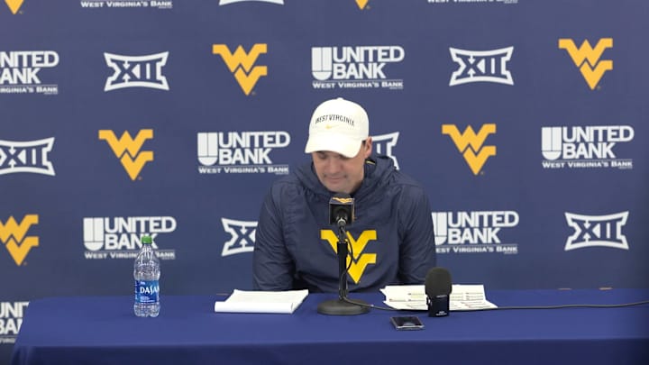 WATCH: Neal Brown Spring Practice Day 4