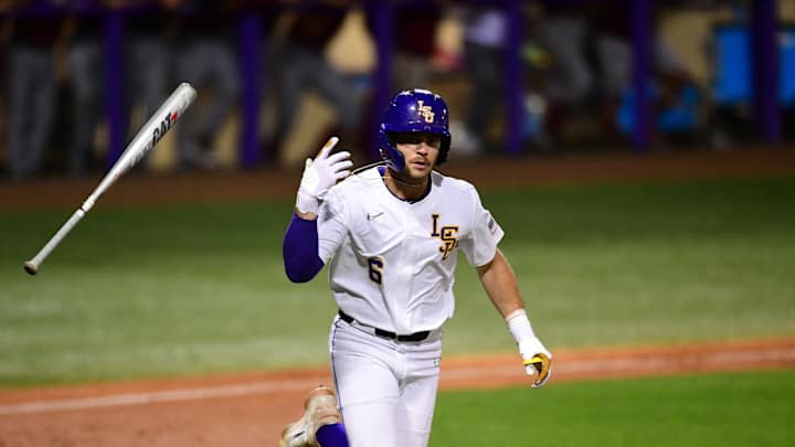 LSU Baseball Powers Its Way to 15-4 Midweek Win Over ULM
