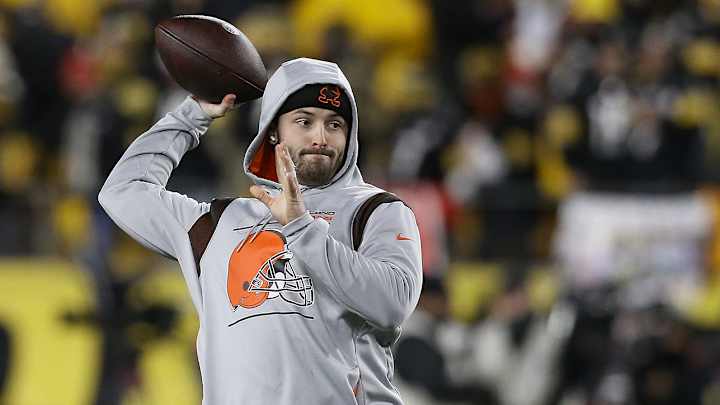 Report: Baker Mayfield Is Training With Several Wide Receivers in Texas Report: Baker Mayfield Is Training With Several Wide Receivers in Texas