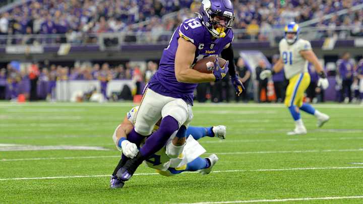 Adam Thielen's Restructured Contract is a Risky One for the Vikings Adam Thielen's Restructured Contract is a Risky One for the Vikings