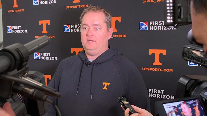 WATCH: Josh Heupel Talks 2022 Tennessee Pro Day