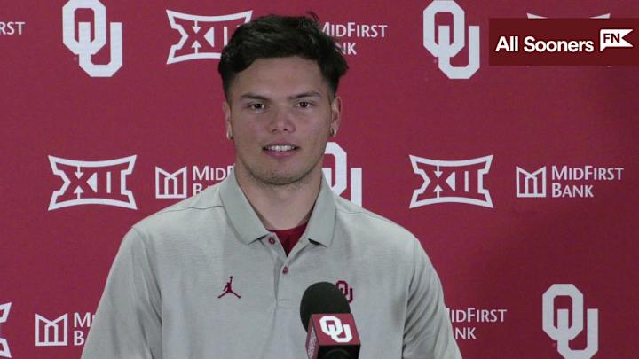 WATCH: Oklahoma QB Dillon Gabriel Press Conference