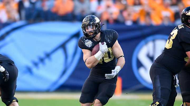 Purdue Running Back Zander Horvath Posts Impressive Pro Day Performance
