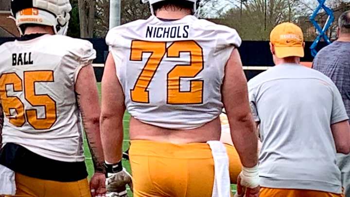 How Addison Nichols is Adjusting to First Taste of Tennessee Football
