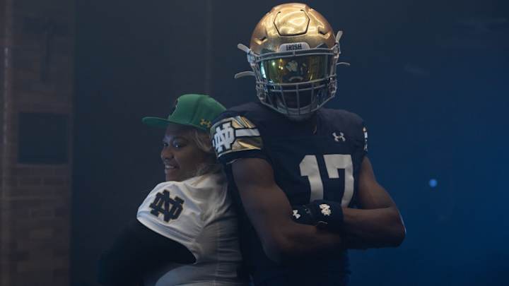 Notre Dame Visit Proved Impactful For Carnell Tate And His Mother Notre Dame Visit Proved Impactful For Carnell Tate And His Mother