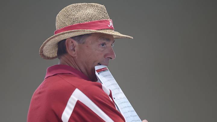 Everything Nick Saban Said in his Final Press Conference Ahead of A-Day Everything Nick Saban Said in his Final Press Conference Ahead of A-Day