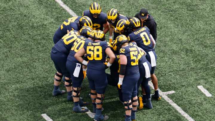 Michigan Football Debuts Incredible Keg Stand Touchdown Celebration at Spring Game