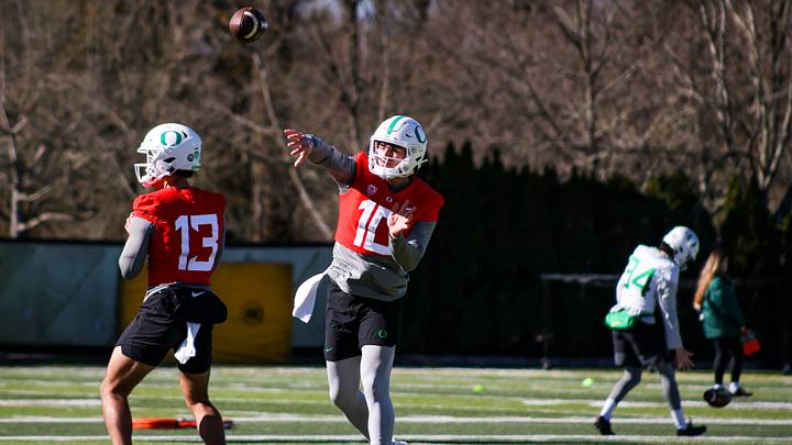 WATCH: Oregon Quarterback Bo Nix Discusses Decision to Transfer, Spring Ball With Ducks WATCH: Oregon Quarterback Bo Nix Discusses Decision to Transfer, Spring Ball With Ducks