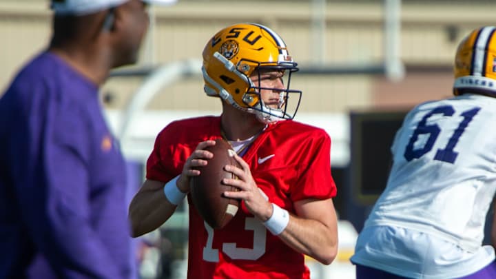 Evaluating LSU QB’s Spring Game Performance Evaluating LSU QB’s Spring Game Performance