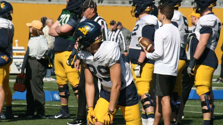 West Virginia Receiver Preston Fox Earns Scholarship