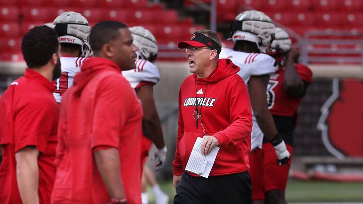 Gallery/Video: Scott Satterfield, Louisville Players Talk Spring Game