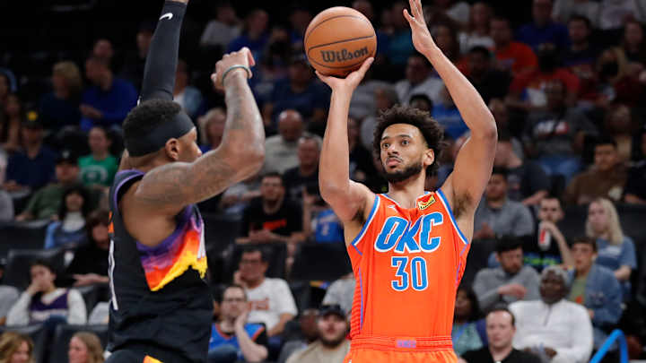 Aleksej Pokusevski Logs Triple-Double as Thunder Spoil Chris Paul’s Return Aleksej Pokusevski Logs Triple-Double as Thunder Spoil Chris Paul’s Return