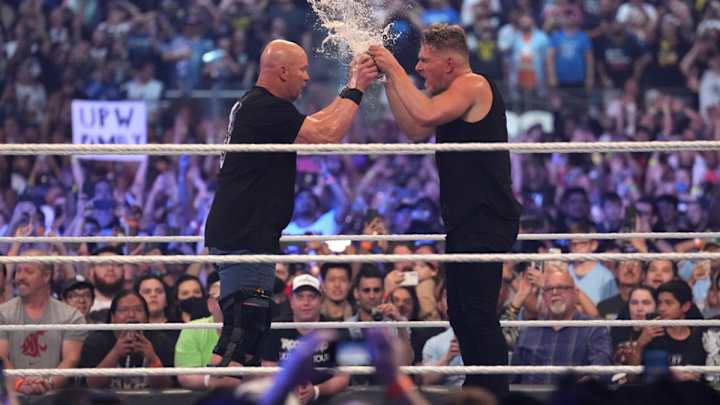 NFL World Reacts to Amazing Pat McAfee WrestleMania 38 Performance