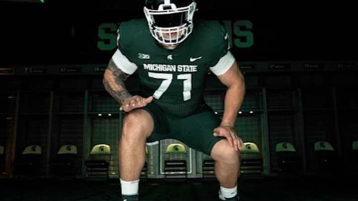 Michigan State makes 'Top 8' for four-star 2023 offensive tackle Chase Bisontis