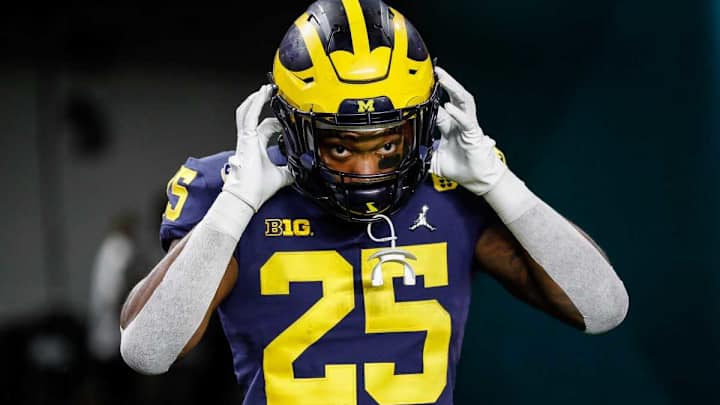 Report: Broncos Had Virtual Combine Visit with Michigan RB Hassan Haskins