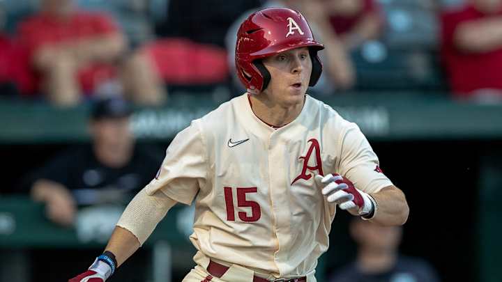 Dylan Leach's Cycle Paces Razorbacks Past Central Arkansas Dylan Leach's Cycle Paces Razorbacks Past Central Arkansas