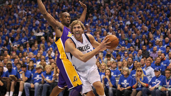 Dirk Nowitzki Says Kobe Bryant Tried Recruiting Him To Lakers Dirk Nowitzki Says Kobe Bryant Tried Recruiting Him To Lakers