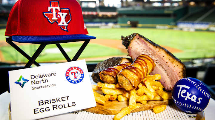 Brisket Egg Rolls & Alligator Corn Dogs Highlight Rangers New Concessions Brisket Egg Rolls & Alligator Corn Dogs Highlight Rangers New Concessions