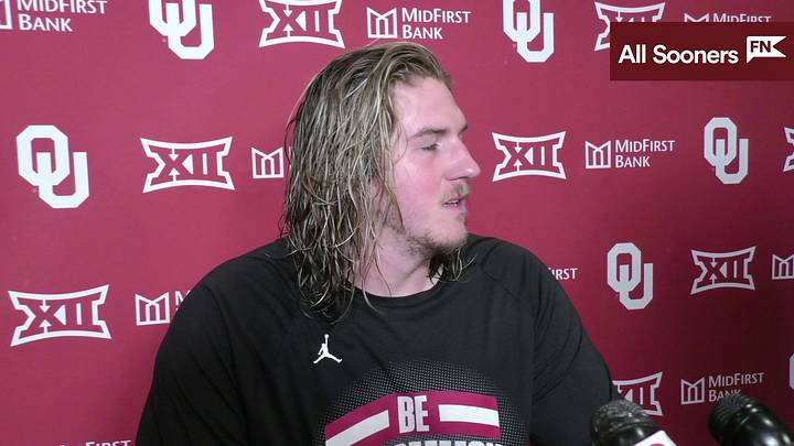 WATCH: Oklahoma OL McKade Mettauer Media Session