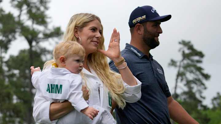 Jon Rahm’s One-Year-Old Son Tries to Steal Microphone During Adorable Masters Interview Jon Rahm’s One-Year-Old Son Tries to Steal Microphone During Adorable Masters Interview