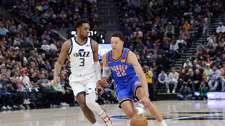 3-Point Shooting Explodes as Thunder Blown Out by Jazz 3-Point Shooting Explodes as Thunder Blown Out by Jazz