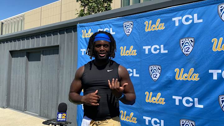 WATCH: Odua Isibor Talks Leadership Role on UCLA Football, Impact of NFL Coaches