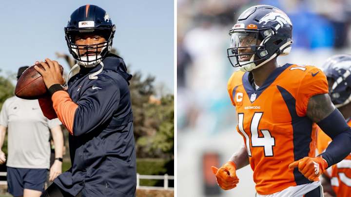 LOOK: Russell Wilson Sends Big Courtland Sutton Message on Twitter LOOK: Russell Wilson Sends Big Courtland Sutton Message on Twitter