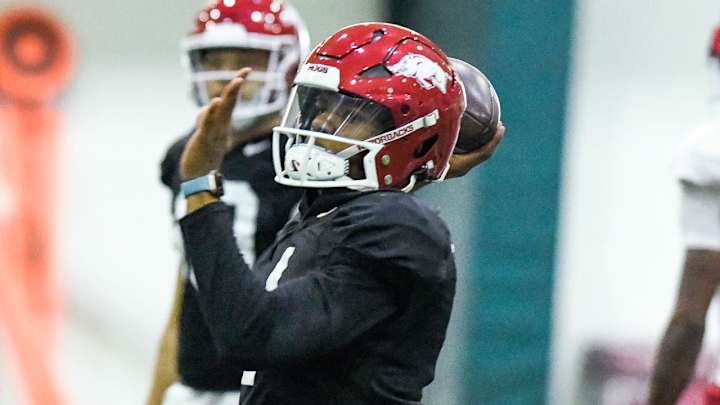 Malik Hornsby Faces Challenge to Claim Title of Fastest Razorback on Field