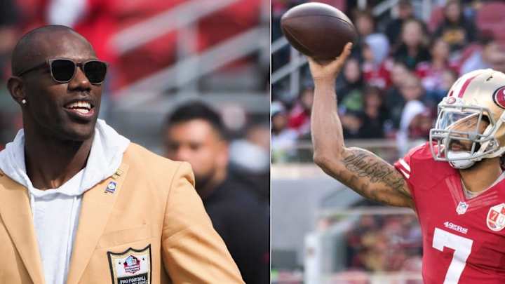 Cowboys Ex Terrell Owens Invites Colin Kaepernick to New Football League