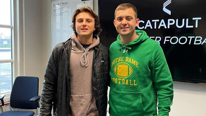 Five-Star Quarterback Enjoys Notre Dame Visit Five-Star Quarterback Enjoys Notre Dame Visit