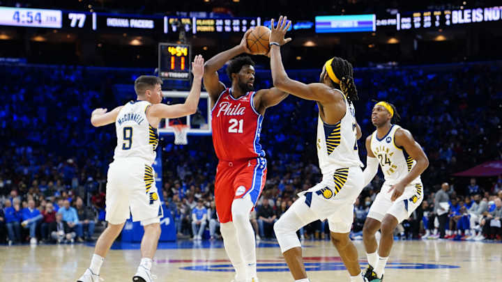 Joel Embiid Feels 'Whatever' About Stat Line vs. Pacers on Saturday