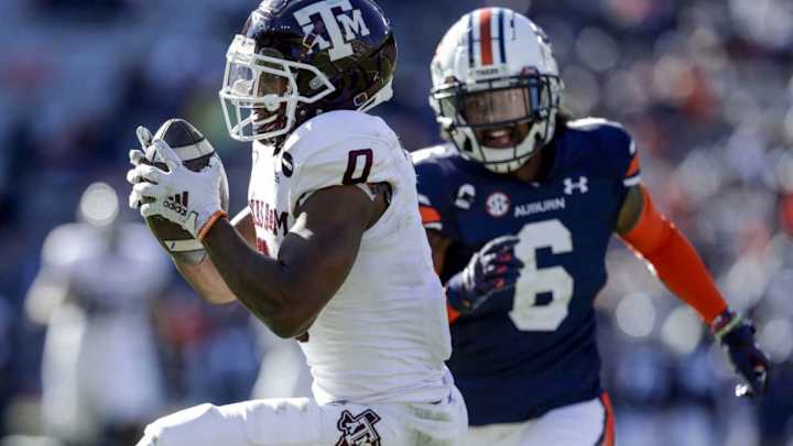 Aggies WR Ainias Smith Looking To Recapture 2020 Magic Aggies WR Ainias Smith Looking To Recapture 2020 Magic