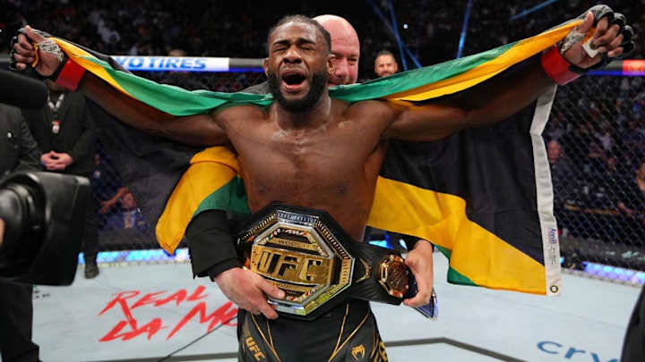 Aljamain Sterling Becomes Undisputed Champion at UFC 273 Aljamain Sterling Becomes Undisputed Champion at UFC 273