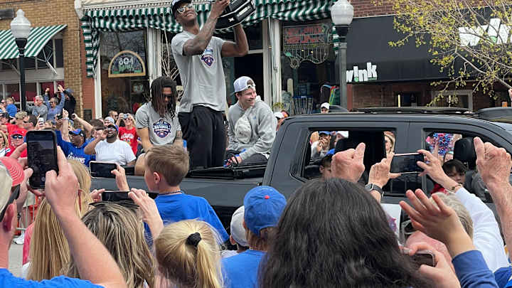 A Sunday at the Kansas National Championship Parade