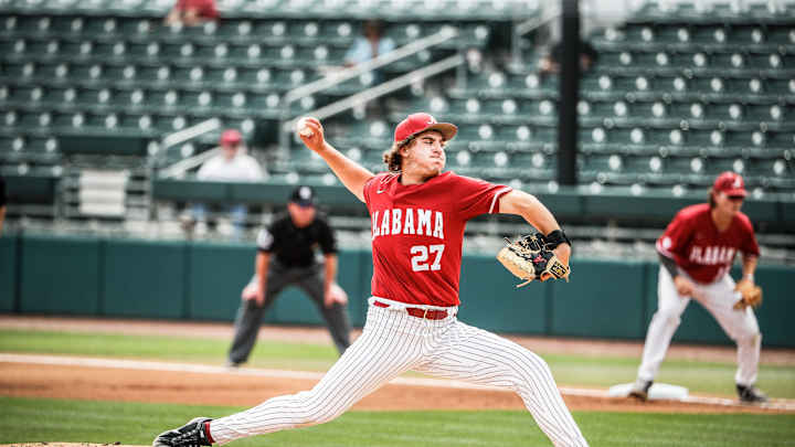 Alabama Baseball Downs Samford 9-3, Completes Season Sweep