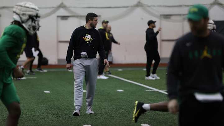 WATCH: Head Coach Dan Lanning Recaps Oregon Football Spring Practice No. 9