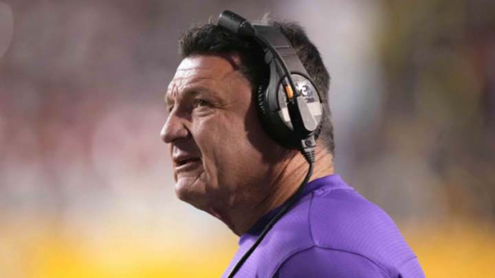 Conflicting reports on whether Ed Orgeron is interested in Northwestern job