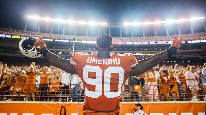 Texas Ex Charles Omenihu Arrested on Domestic Violence Charge