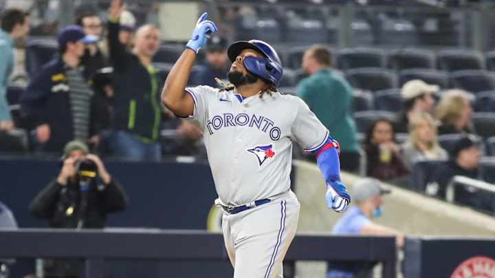 Vlad Guerrero Jr. Hits Three Homers vs. Yankees in Historic Offensive Performance