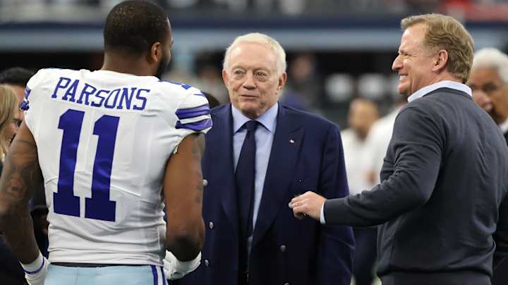 Cowboys Owner Jerry Jones Says He's Open to Trading Up During NFL Draft Cowboys Owner Jerry Jones Says He's Open to Trading Up During NFL Draft