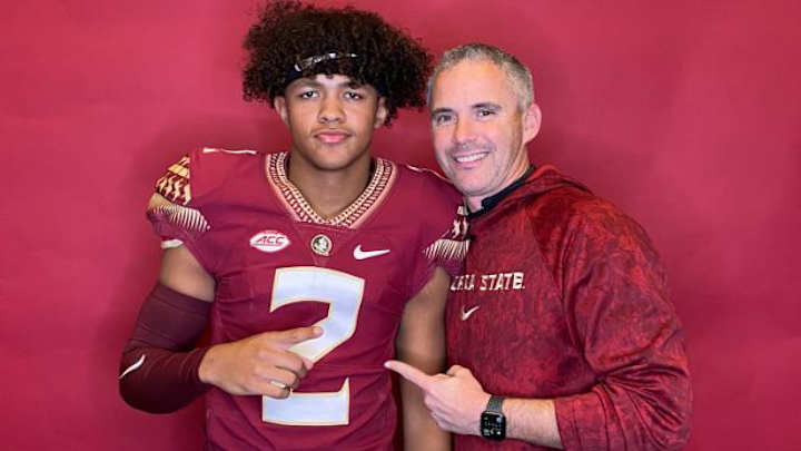 Top 2024 QB Jadyn Davis feeling "very highly" of Florida State Top 2024 QB Jadyn Davis feeling "very highly" of Florida State