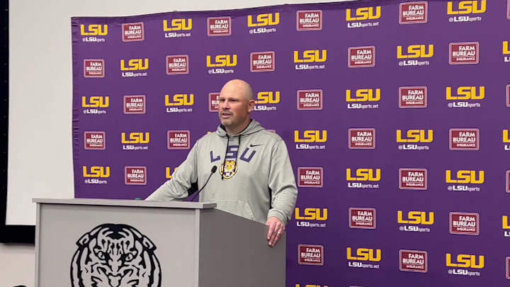 Matt House Encouraged by Growth, Development of LSU Defense