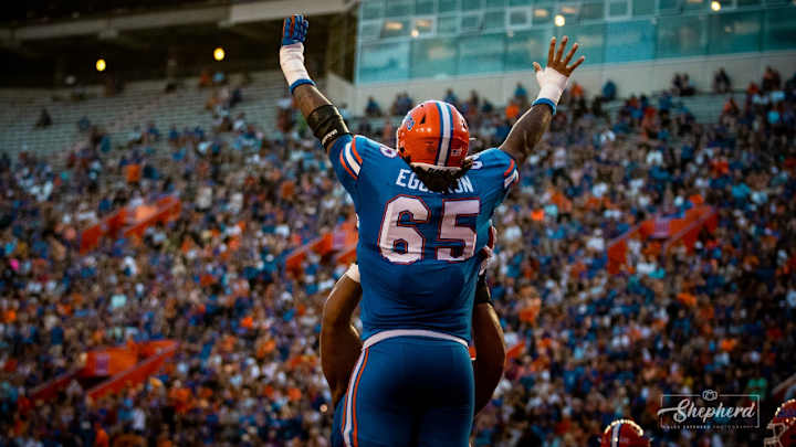 Florida Gators OL Kingsley Eguakun Placed on Rimington Trophy Watch List Florida Gators OL Kingsley Eguakun Placed on Rimington Trophy Watch List