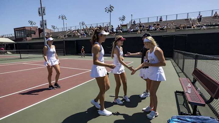 No. 6 Aggies Women Claim Program's Fifth Conference Title No. 6 Aggies Women Claim Program's Fifth Conference Title