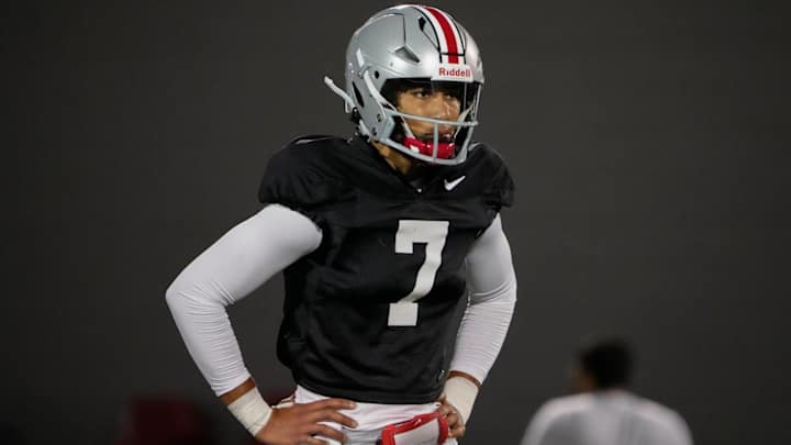 Ohio State QB C.J. Stroud Honors Dwayne Haskins at Spring Game