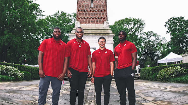 2021 Alabama Football Captains Cement Legacy